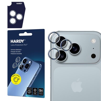 3mk Hardy Lens Protection Pre iPhone 17 Pro Pre iPhone 17 Pro Max titánovo sivá