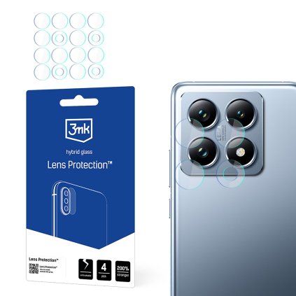 3mk Ochrana objektívu 4 ks Xiaomi 14T Xiaomi 14T Pro Číra