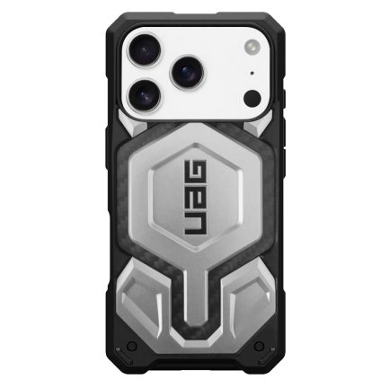 UAG Monarch Pro pre iPhone 17 Pro Max v titánovej farbe