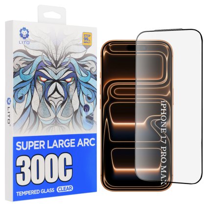 Lito D+ Max 300C iPhone 17 Pro Max priehľadné puzdro