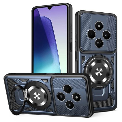 Techsuit RuggedCam pre Xiaomi Redmi 14C Poco C75 modré puzdro