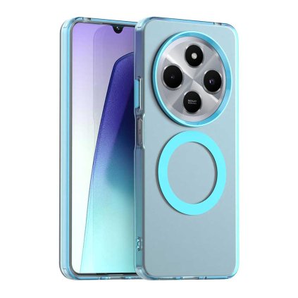 Techsuit CandyCase MagSafe pre Xiaomi Redmi 14C Poco C75 modré puzdro