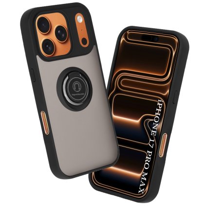 Puzdro Techsuit Glinth pre iPhone 17 Pro Max čierne