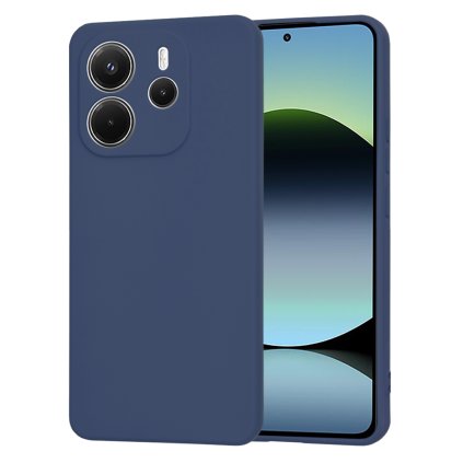Techsuit SoftFlex Puzdro Xiaomi Redmi Note 14 4G Standard tmavomodrá
