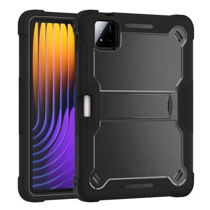 Techsuit Rugged TabShell s ochranou displeja pre Xiaomi Pad 7 čierna