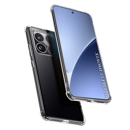 Techsuit Shockproof priehľadné silikónové puzdro Xiaomi 15 Pro priehľadné