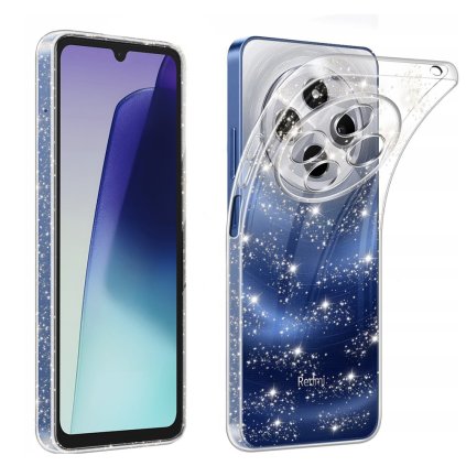 Techsuit SparkleSkin Series Xiaomi Redmi 14C Poco C75 priehľadné puzdro