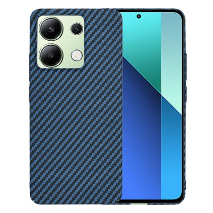 Techsuit Carbonite FiberShell Xiaomi Redmi Note 13 4G Cyan puzdro