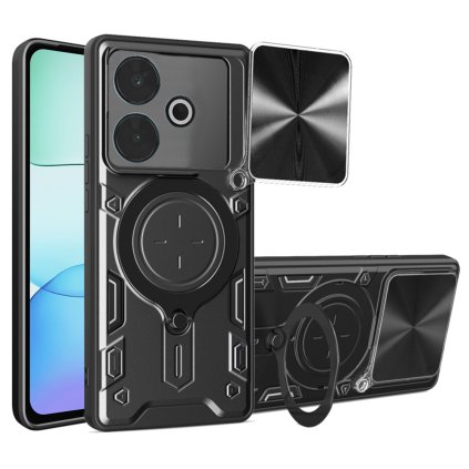 Puzdro Techsuit CamGuard Pre Xiaomi Redmi 13 Poco M6 4G Black
