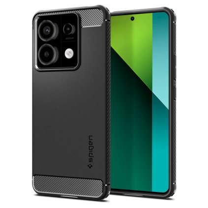 Spigen Rugged Armor pre Xiaomi Redmi Note 13 Pro 5G Poco X6 Čierna