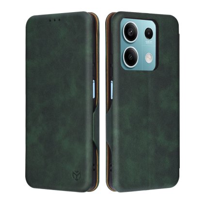 Techsuit Safe Wallet Plus puzdro Xiaomi Redmi Note 13 5G Zelené