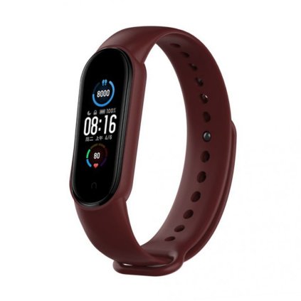 Techsuit Remienok W013 Tmavocervena Mi Band 5 6 Amazfit