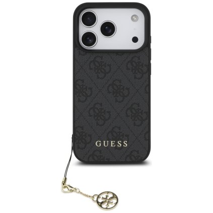 Guess Hardcase 4G Charm Cradle MagSafe iPhone 17 Pro Max čierny