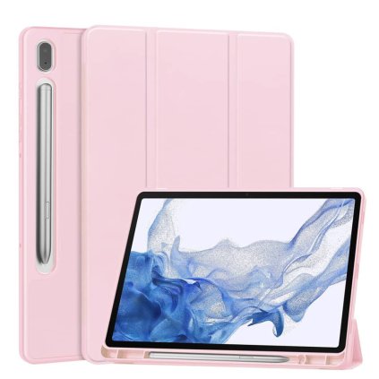 Techsuit Flex Trifold pre Galaxy Tab A11 Plus A9 Plus ružové puzdro