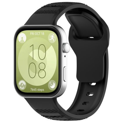 Techsuit remienok W050 pre Huawei Watch Fit 3 Fit 4 Fit 4 Pro čierny