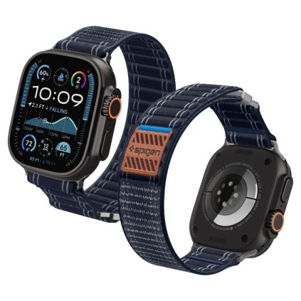 Spigen puzdro WBF0 pre Apple Watch 44 45 46 49mm námornícka modrá