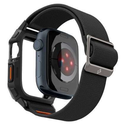 Spigen Lite Fit Pro pre Apple Watch 4 5 6 SE SE 2 7 8 9 44 45mm matná čierna