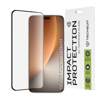 Ochranné sklo Techsuit 111D 3D na Honor Magic8 Pro čierne