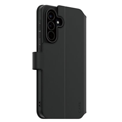 Puzdro PanzerGlass CARE Feature Kickstand Wallet pre Samsung Galaxy A26 5G čierne