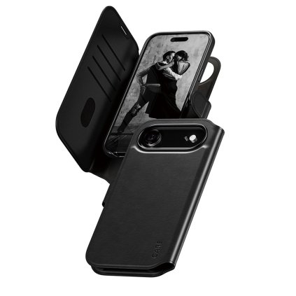 Puzdro PanzerGlass CARE MagSafe Tango Two in One Wallet iPhone 17 Air čierne