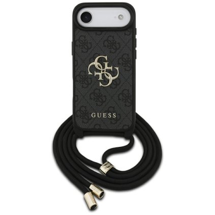 Guess Crossbody Puzdro 4G Big Logo iPhone 17 Air Čierna