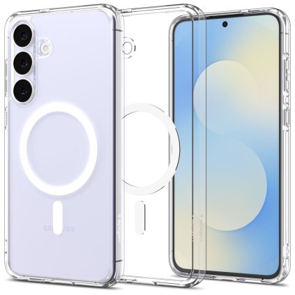 Spigen Ultra Hybrid MagSafe Samsung Galaxy S25 FE číre biele puzdro