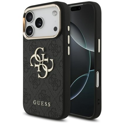 Guess Puzdro Big 4G Logo Classic iPhone 17 Pro čierna