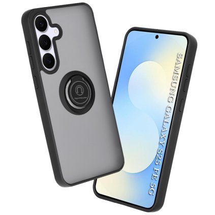 Puzdro Techsuit Glinth pre Samsung Galaxy S25 FE čierne