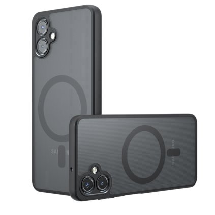 Techsuit PureFrost MagSafe puzdro pre Samsung Galaxy A07 4G matná čierna