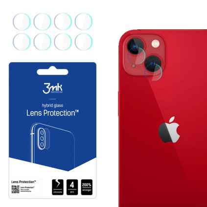 3mk Lens Protection 4 pack iPhone 13 priehľadné puzdro