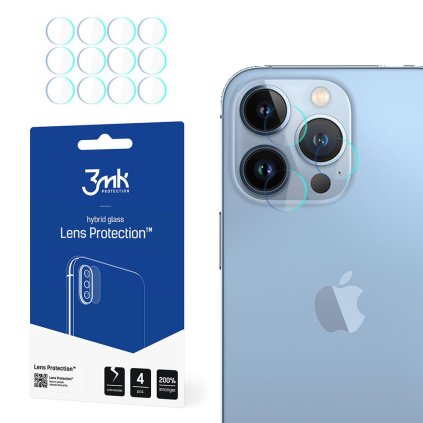 3mk Lens Protection 4 pack iPhone 13 Pro Max priehľadné puzdro