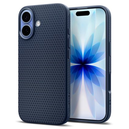 Spigen Liquid Air puzdro na iPhone 17 námornícka modrá