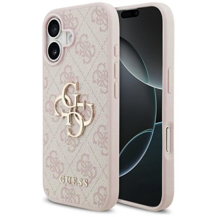 Guess Hardcase 4G Big Logo GUHCP17S4GMGPI iPhone 17 ružové puzdro