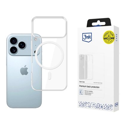3mk Clear MagCase iPhone 17 Pro Priehľadné puzdro