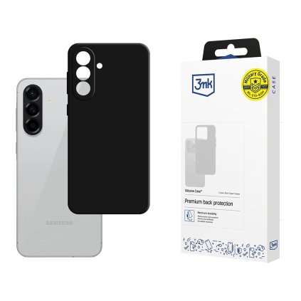 3mk Silikónové puzdro pre Samsung Galaxy A56 5G čierny