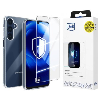 3mk pack ComfortDuo sklo a puzdro Samsung Galaxy A16 4G / A16 5G priehľadné