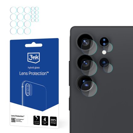 3mk Lens Protection 4ks Samsung Galaxy S25 Ultra priehľadné puzdro