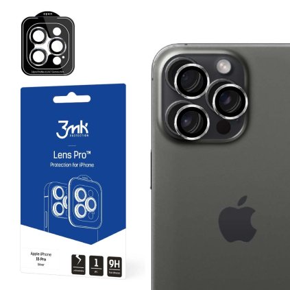 3mk Lens Protection Pro iPhone 15 Pro priehľadné puzdro
