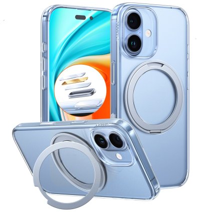 Torras Ostand Pro MagSafe Series iPhone 17 priehľadné puzdro