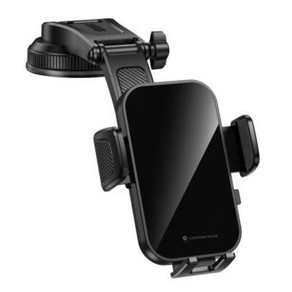 Lito držiak do auta LT-W11 na palubnú dosku čelné sklo magnetický čierny