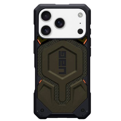 UAG Monarch Pro iPhone 17 Pro Kevlar zelené puzdro