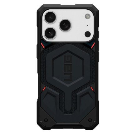 UAG Monarch Pro pre iPhone 17 Pro Kevlar cierne puzdro