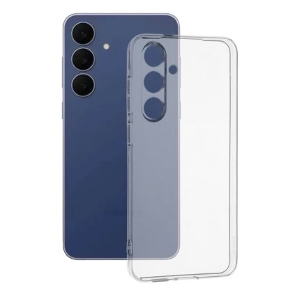 Techsuit silikónové puzdro Samsung Galaxy S25 FE priehľadné