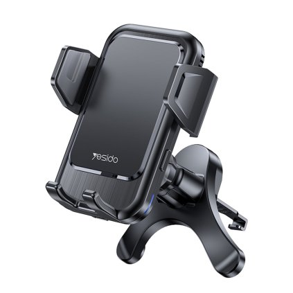 Yesido Držiak do auta s bezdrôtovým nabíjaním C312 na vetrák čierny