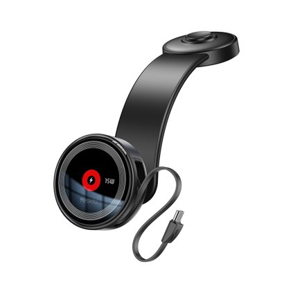 Yesido Držiak do auta s Bezdrôtovým Nabíjaním C314 na Palubnú Dosku Čierny