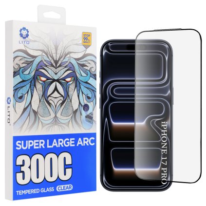 Puzdro Lito D Plus Max 300C pre iPhone 17 Pro priehľadné