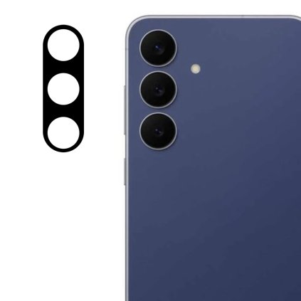 Techsuit ochranné sklo na fotoaparát Samsung Galaxy S25 FE čierne