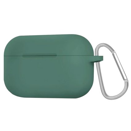 Blueo Liquid Silicone ochranné puzdro pre AirPods Pro 1 Borovicová zeleň