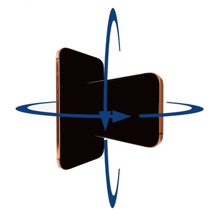 ANANK 2.5D 5X Zosilnené 360 stupňové ochranné puzdro displeja iPhone 17 Čierne