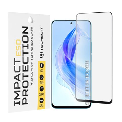 Ochranné sklo Techsuit ESD pre Honor 90 Lite čierne